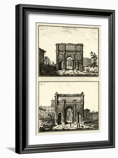 The Arch of Constantine-Diderot-Framed Art Print