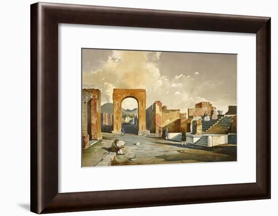The Arch of Fortune, from Pompei-Fausto and Felice Niccolini-Framed Giclee Print