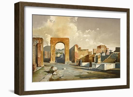 The Arch of Fortune, from Pompei-Fausto and Felice Niccolini-Framed Giclee Print