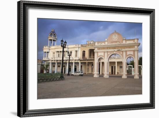 The Arch of Truimph and to the Left Casa De La Cultura Benjamin Duarte-Jane Sweeney-Framed Photographic Print