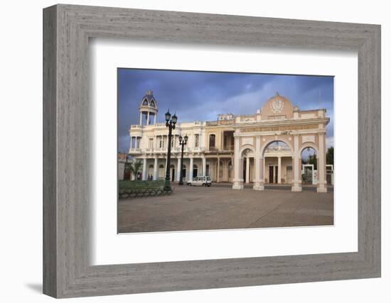 The Arch of Truimph and to the Left Casa De La Cultura Benjamin Duarte-Jane Sweeney-Framed Photographic Print