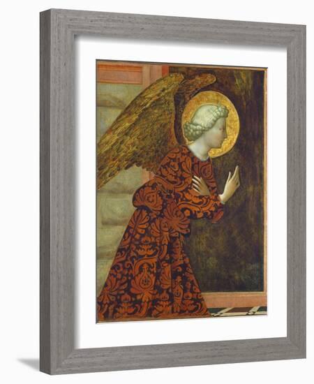 The Archangel Gabriel, C. 1430-Tommaso Masolino Da Panicale-Framed Giclee Print