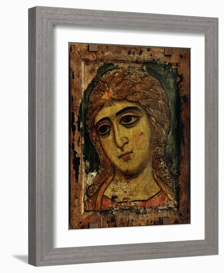 The Archangel Gabriel (The Angel With Golden Hair)-null-Framed Giclee Print