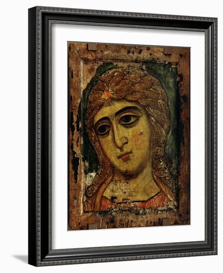 The Archangel Gabriel (The Angel With Golden Hair)-null-Framed Giclee Print