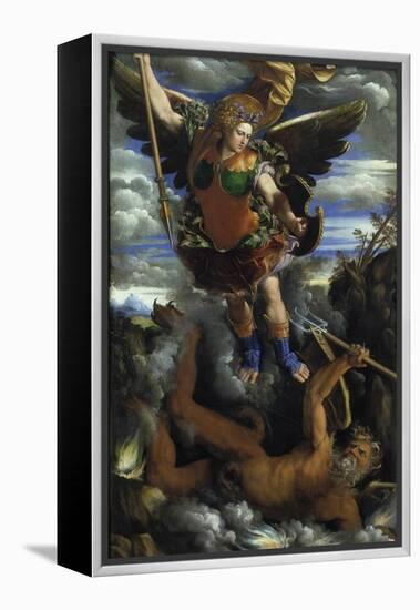 The Archangel Michael, C. 1540-Dosso Dossi-Framed Premier Image Canvas