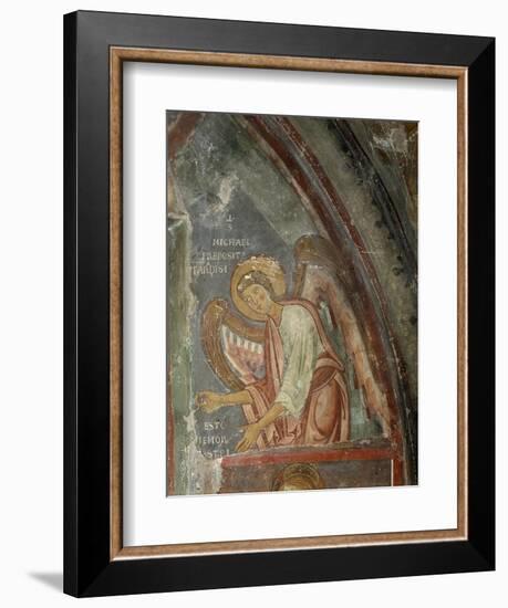 The Archangel Michael Detail, 13th Century-null-Framed Giclee Print