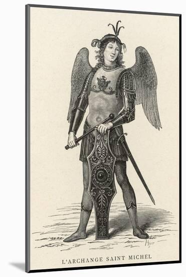 The Archangel Michael-null-Mounted Photographic Print