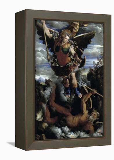The Archangel Michael-Dosso Dossi-Framed Premier Image Canvas