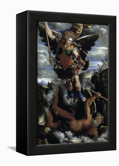 The Archangel Michael-Dosso Dossi-Framed Premier Image Canvas