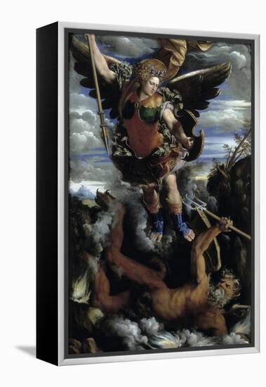 The Archangel Michael-Dosso Dossi-Framed Premier Image Canvas