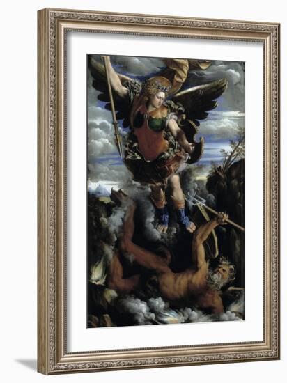 The Archangel Michael-Dosso Dossi-Framed Giclee Print