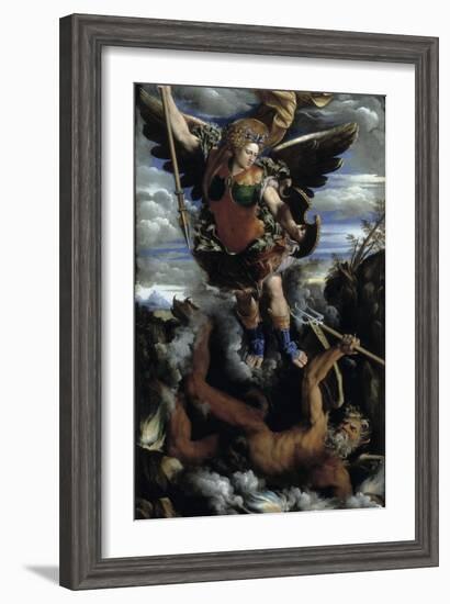 The Archangel Michael-Dosso Dossi-Framed Giclee Print