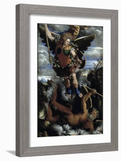 The Archangel Michael-Dosso Dossi-Framed Giclee Print