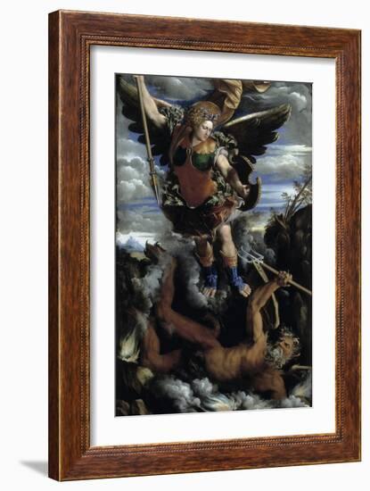 The Archangel Michael-Dosso Dossi-Framed Giclee Print