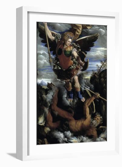 The Archangel Michael-Dosso Dossi-Framed Giclee Print