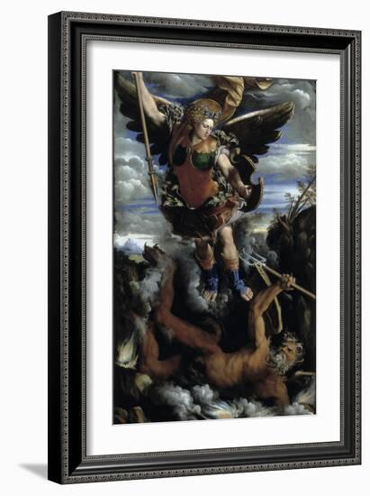 The Archangel Michael-Dosso Dossi-Framed Giclee Print