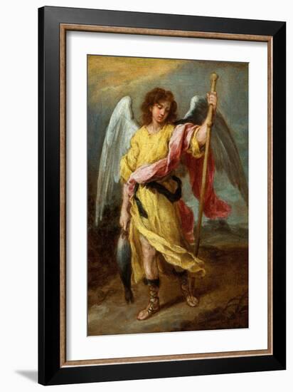 The Archangel Raphael-Bartolome Esteban Murillo-Framed Giclee Print