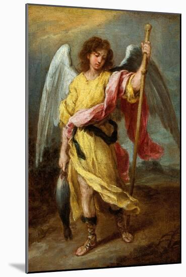 The Archangel Raphael-Bartolome Esteban Murillo-Mounted Giclee Print