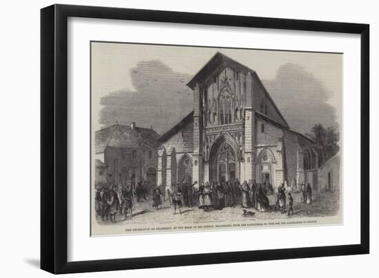 The Archbishop of Chambery-Jean Adolphe Beauce-Framed Giclee Print