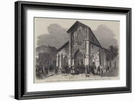 The Archbishop of Chambery-Jean Adolphe Beauce-Framed Giclee Print