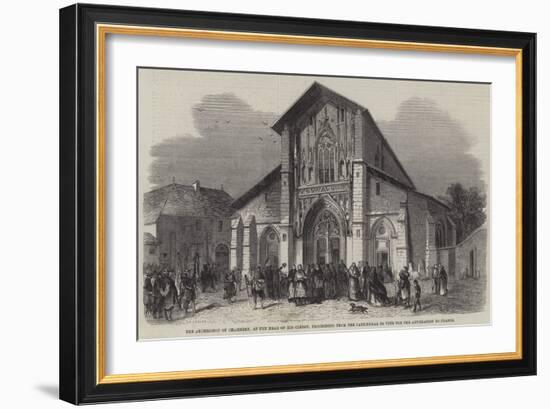 The Archbishop of Chambery-Jean Adolphe Beauce-Framed Giclee Print