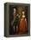 The Archbold Children: a Group Portrait of a Little Boy, Full Length Wearing a Beige Coat, Dark…-Philippe Mercier-Framed Premier Image Canvas