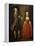 The Archbold Children: a Group Portrait of a Little Boy, Full Length Wearing a Beige Coat, Dark…-Philippe Mercier-Framed Premier Image Canvas