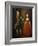 The Archbold Children: a Group Portrait of a Little Boy, Full Length Wearing a Beige Coat, Dark…-Philippe Mercier-Framed Giclee Print