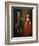 The Archbold Children: a Group Portrait of a Little Boy, Full Length Wearing a Beige Coat, Dark…-Philippe Mercier-Framed Giclee Print