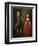 The Archbold Children: a Group Portrait of a Little Boy, Full Length Wearing a Beige Coat, Dark…-Philippe Mercier-Framed Giclee Print