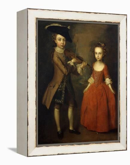 The Archbold Children-Philippe Mercier-Framed Premier Image Canvas