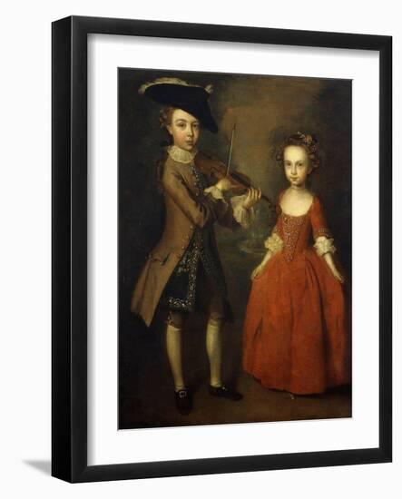 The Archbold Children-Philippe Mercier-Framed Giclee Print