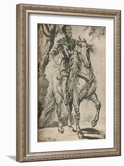 'The Archduke Albert', c17th century-Peter Paul Rubens-Framed Giclee Print