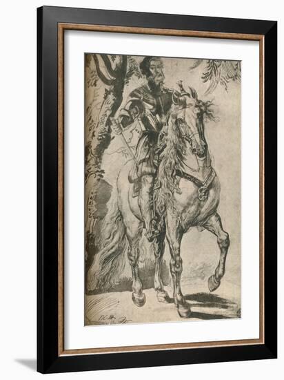 'The Archduke Albert', c17th century-Peter Paul Rubens-Framed Giclee Print