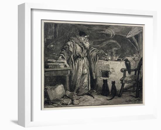 The Archetypal Alchemist-Paul Hardy-Framed Art Print