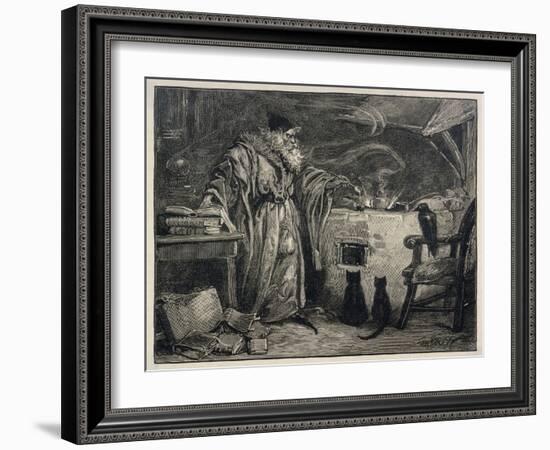 The Archetypal Alchemist-Paul Hardy-Framed Art Print