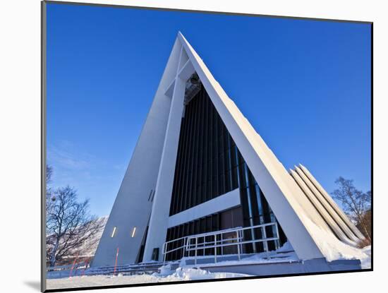 The Arctic Cathedral, Polar Church, Tromso, Troms, North Norway, Scandinavia, Europe-Neale Clark-Mounted Photographic Print