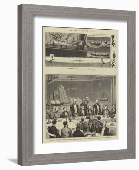 The Arctic Expedition-William Edward Atkins-Framed Giclee Print