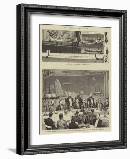 The Arctic Expedition-William Edward Atkins-Framed Giclee Print