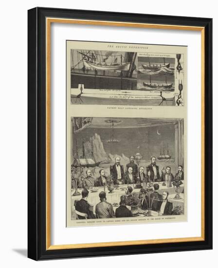 The Arctic Expedition-William Edward Atkins-Framed Giclee Print