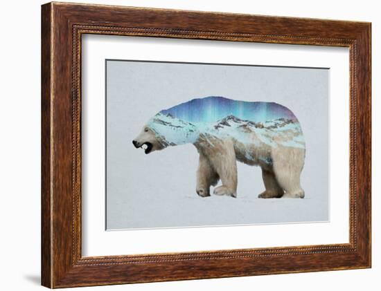 The Arctic Polar Bear-Davies Babies-Framed Art Print