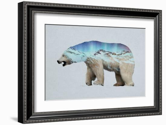 The Arctic Polar Bear-Davies Babies-Framed Art Print