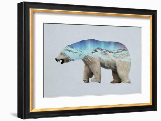 The Arctic Polar Bear-Davies Babies-Framed Art Print