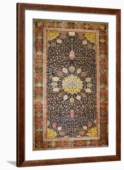 The Ardabil Carpet, C.1540-null-Framed Giclee Print