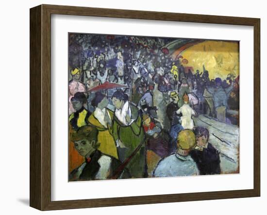 'The Arena at Arles', 1888.  Artist: Vincent van Gogh-Vincent van Gogh-Framed Giclee Print