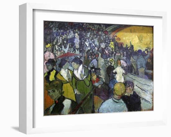 'The Arena at Arles', 1888.  Artist: Vincent van Gogh-Vincent van Gogh-Framed Giclee Print