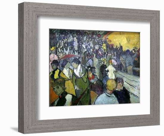 The Arena at Arles, 1888-Vincent van Gogh-Framed Giclee Print