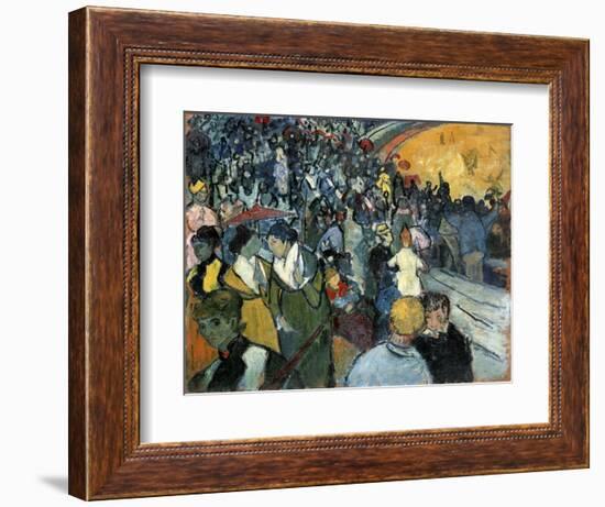 The Arena at Arles, 1888-Vincent van Gogh-Framed Giclee Print