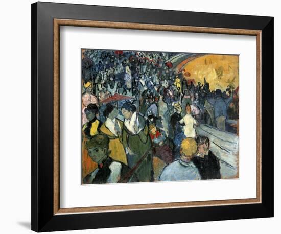 The Arena at Arles, 1888-Vincent van Gogh-Framed Giclee Print