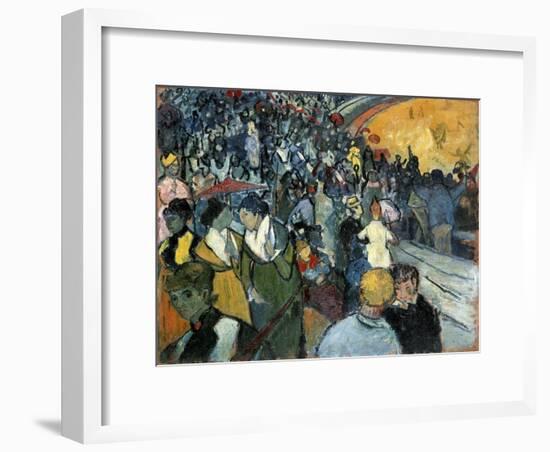 The Arena at Arles, 1888-Vincent van Gogh-Framed Giclee Print